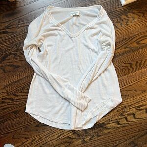 Abercrombie & Fitch Off-White Knit Top